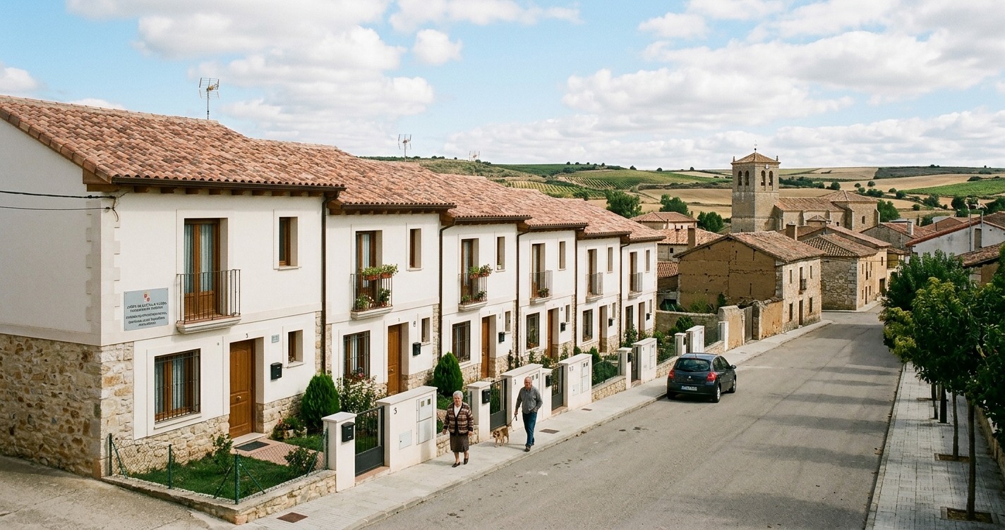 TLP reclama un plan específico de vivienda pública para los pueblos pequeños de la provincia de Valladolid